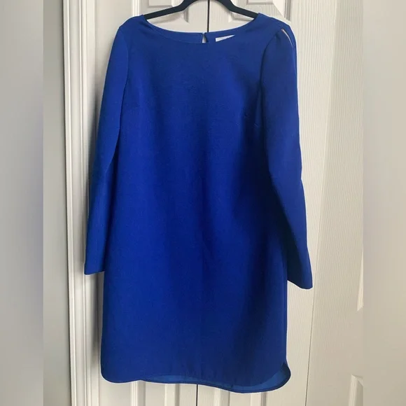 princess polly baby blue dress Kinslee Long Sleeve Pegged Dress, Royal Blue – Jolie Moi Retail